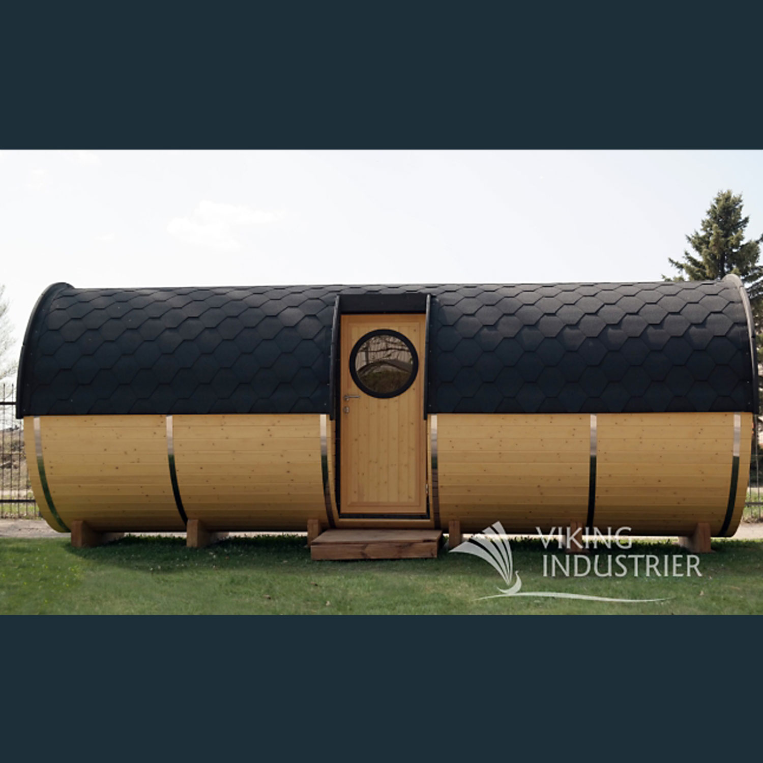 sauna-barrel-Ø2.2x5.9m-with-side-entrance-1