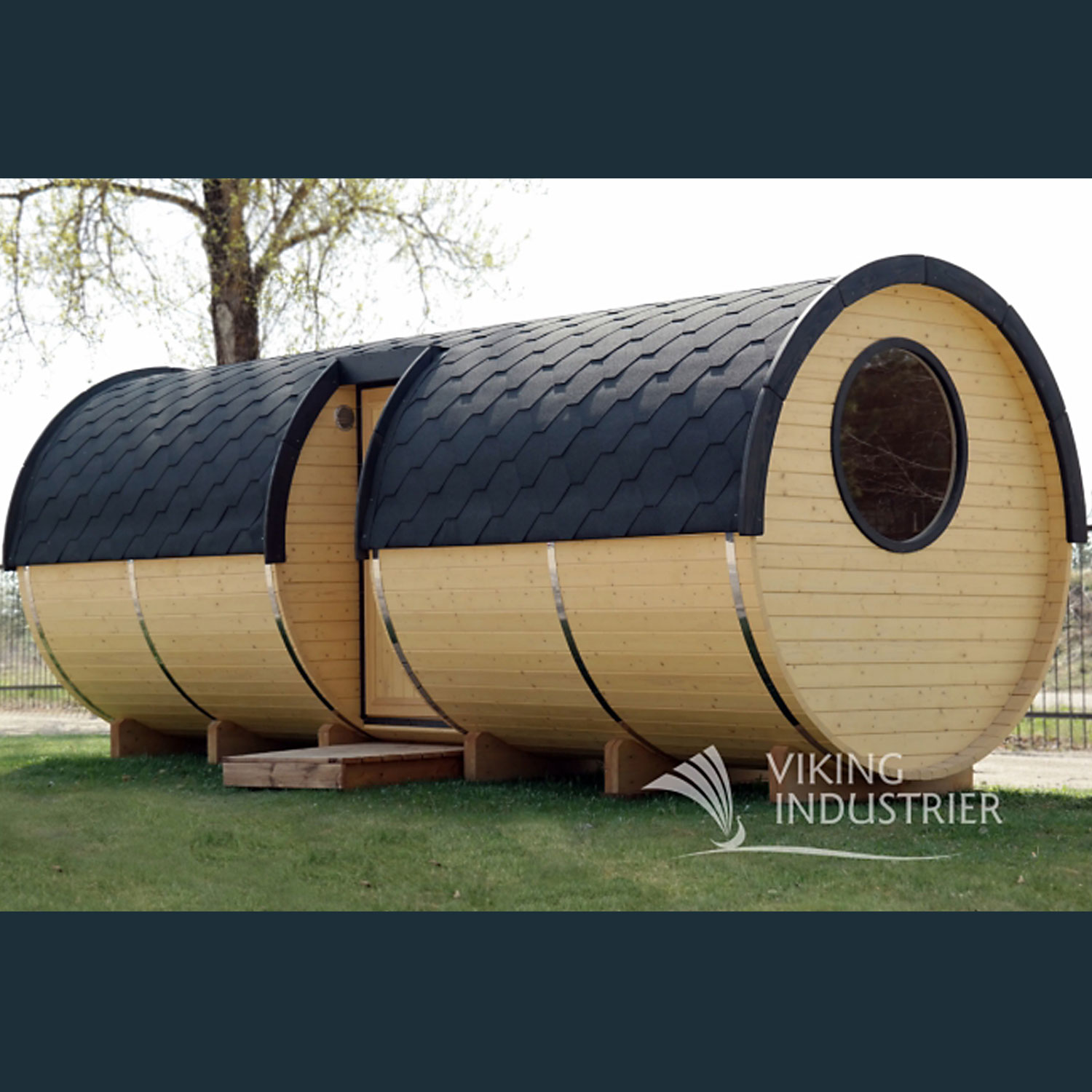 sauna-barrel-Ø2.2x5.9m-with-side-entrance-2